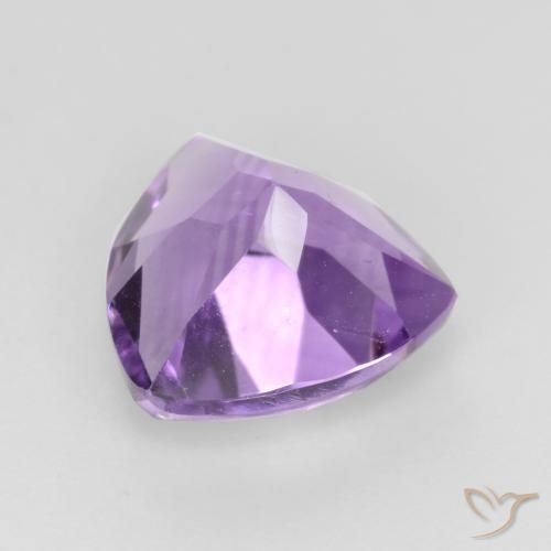9,17 ctw natürlicher Mittelviolettes Violett Amethyst, Trillion, VS