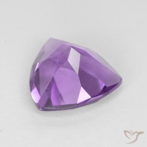 9,17 ctw natürlicher Lilaisch-violett Amethyst, Trillion, VVS-VS