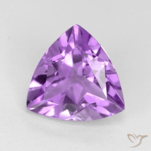 2.19ct Natürlicher Tiefviolettes Violett Amethyst, Trillion, VVS-VS