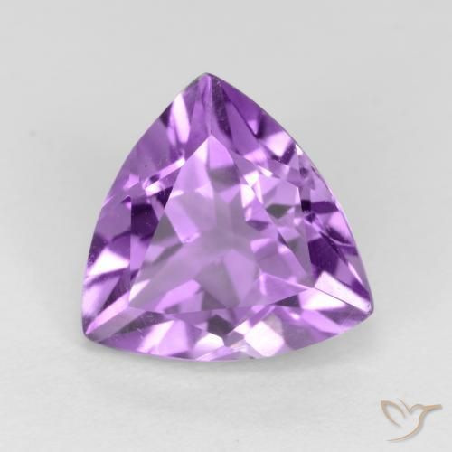 9,17 ctw natürlicher Tiefviolettes Violett Amethyst, Trillion, VVS-VS