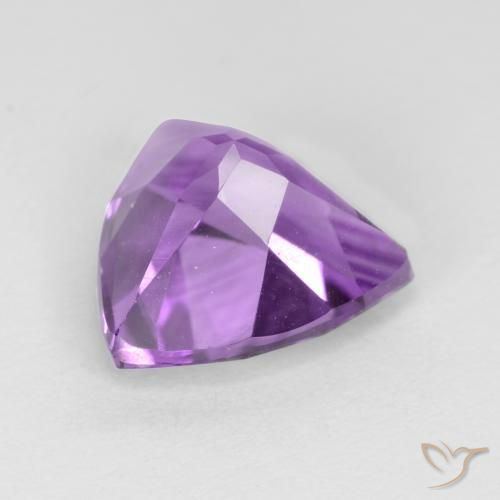 9,17 ctw natürlicher Tiefviolettes Violett Amethyst, Trillion, VVS-VS