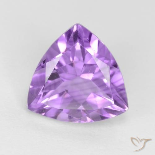 2.32ct Natürlicher Mittelviolett Amethyst, Trillion, VVS-VS