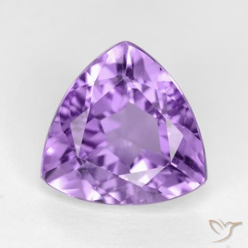 2.94ct Natürlicher tiefviolett Amethyst, Trillion, VS