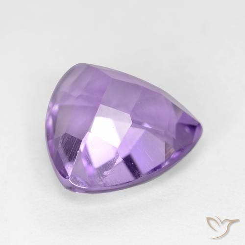 9,17 ctw natürlicher Mittelviolett Amethyst, Trillion, VS