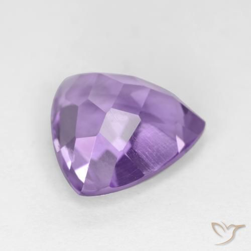 9,17 ctw natürlicher Rosaig-violett Amethyst, Trillion, VS