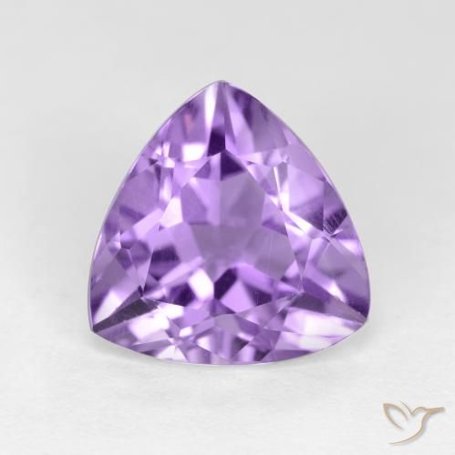 2.81ct Natürlicher Mittelviolett Amethyst, Trillion, VS