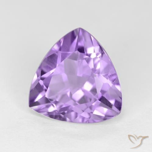 9,17 ctw natürlicher Mittelviolett Amethyst, Trillion, VS