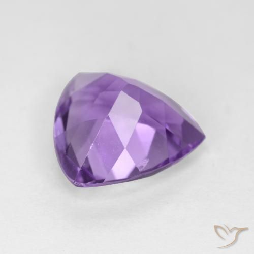 9,17 ctw natürlicher Mittelviolett Amethyst, Trillion, VS