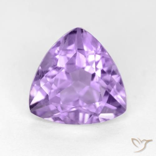 2.85ct Natürlicher Rosaig-violett Amethyst, Trillion, VS
