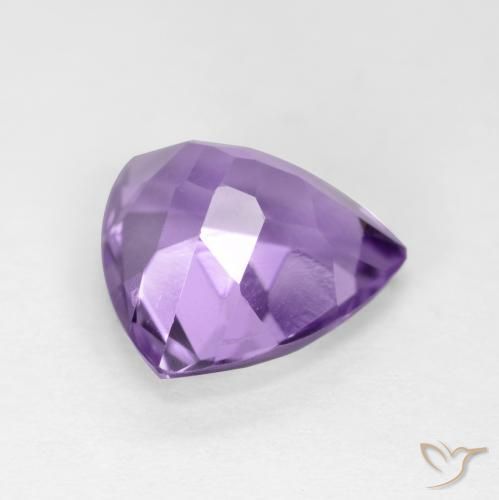 9,17 ctw natürlicher Rosaig-violett Amethyst, Trillion, VS