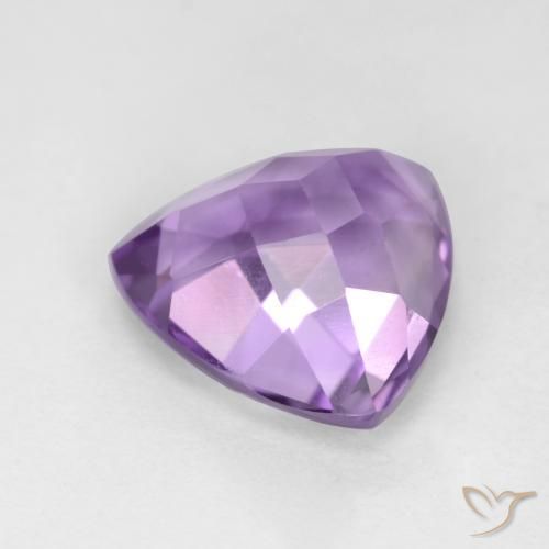9,17 ctw natürlicher Mittelviolett Amethyst, Trillion, VS
