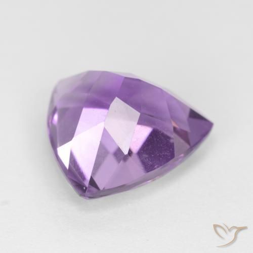 9,17 ctw natürlicher Mittelviolett Amethyst, Trillion, VS
