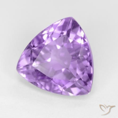 9,17 ctw natürlicher hellviolett Amethyst, Trillion, VS