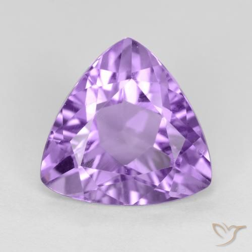 2.62ct Natürlicher Rosaig-violett Amethyst, Trillion, VS