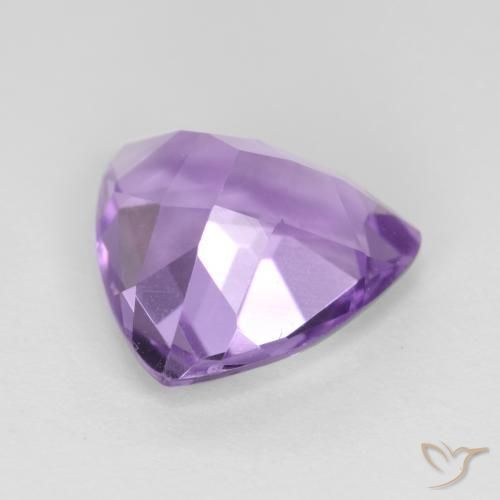 9,17 ctw natürlicher Rosaig-violett Amethyst, Trillion, VS