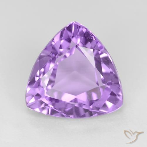 2.91ct Natürlicher Mittelviolett Amethyst, Trillion, VS