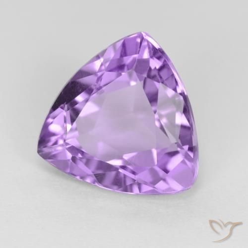 9,17 ctw natürlicher Mittelviolett Amethyst, Trillion, VS