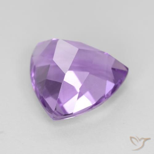 9,17 ctw natürlicher Mittelviolett Amethyst, Trillion, VS