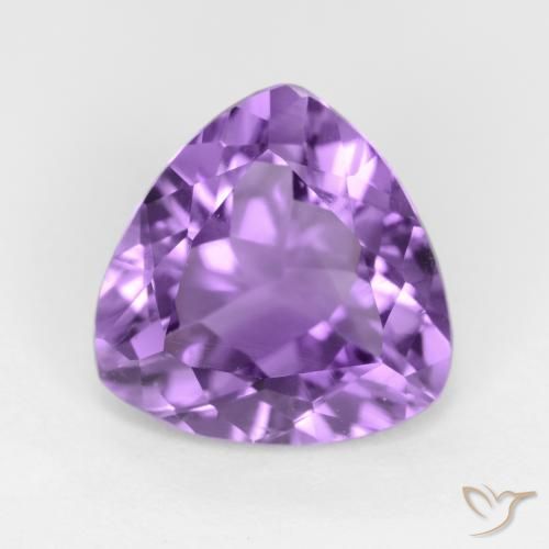 2.50ct Natürlicher tiefviolett Amethyst, Trillion, VS
