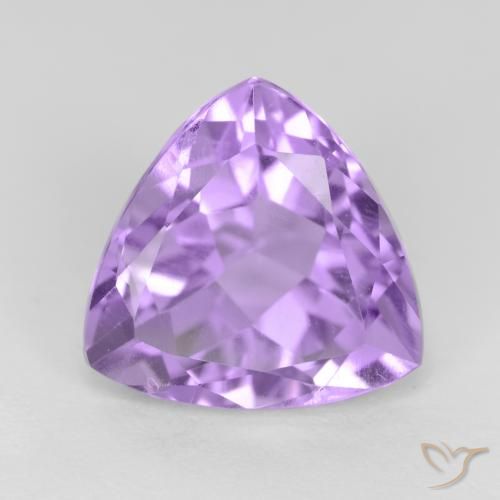 3.02ct Natürlicher Mittelviolett Amethyst, Trillion, VS