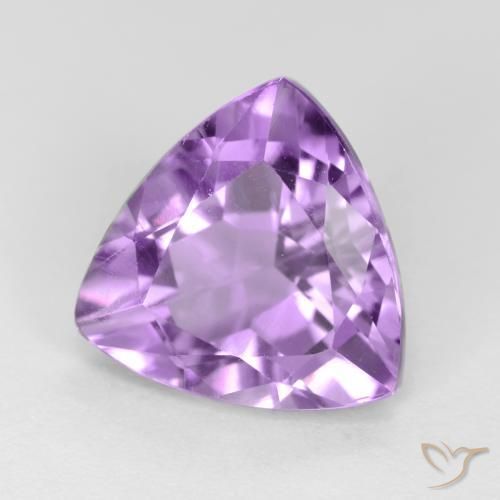 9,17 ctw natürlicher Rosaig-violett Amethyst, Trillion, VS