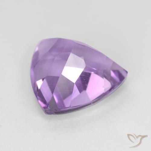 9,17 ctw natürlicher Rosaig-violett Amethyst, Trillion, VS