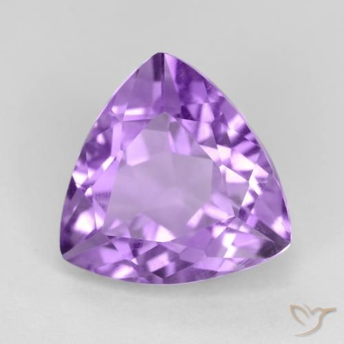 9,17 ctw natürlicher Mittelviolett Amethyst, Trillion, VS