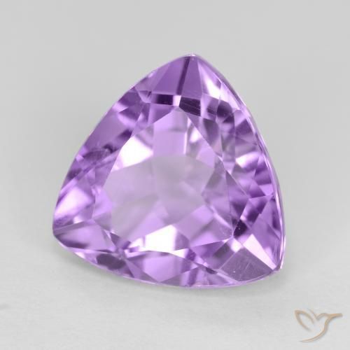 9,17 ctw natürlicher Rosaig-violett Amethyst, Trillion, VS