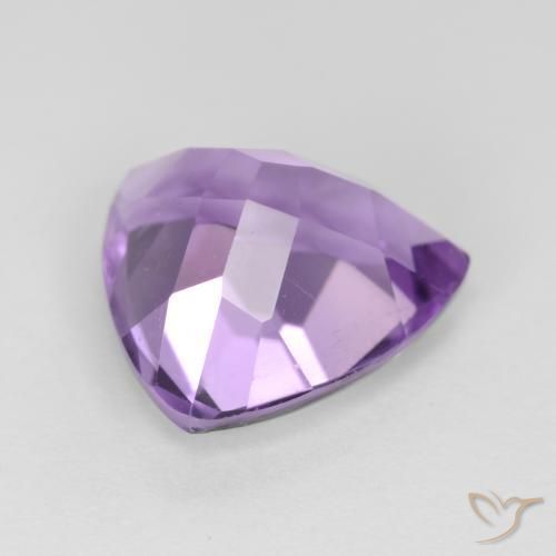 9,17 ctw natürlicher Rosaig-violett Amethyst, Trillion, VS
