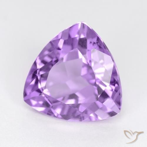 9,17 ctw natürlicher Rosaig-violett Amethyst, Trillion, VS