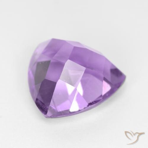 9,17 ctw natürlicher Rosaig-violett Amethyst, Trillion, VS