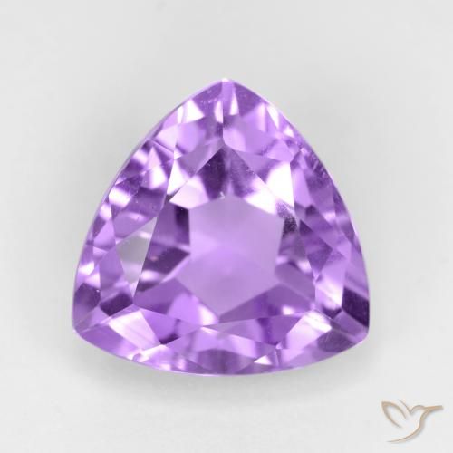 3.13ct Natürlicher Intensives Violett Amethyst, Trillion, VS