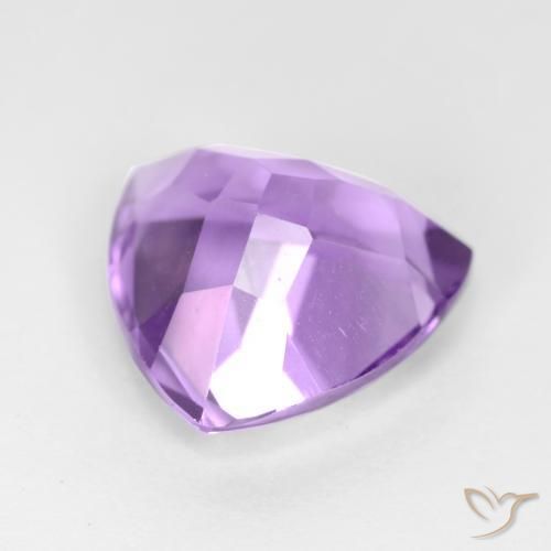 9,17 ctw natürlicher Mittelviolett Amethyst, Trillion, VS