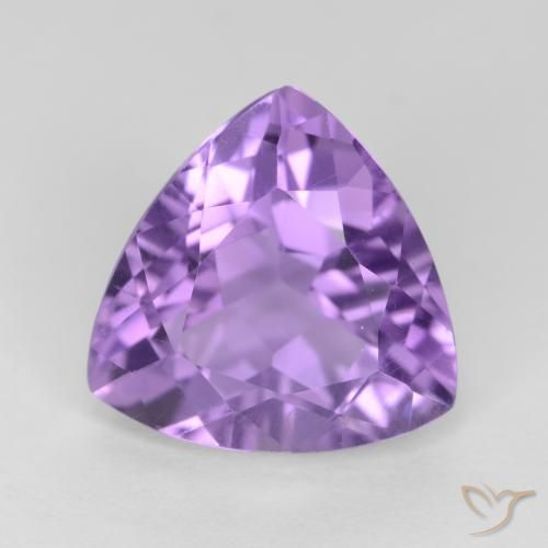 3.04ct Natürlicher tiefviolett Amethyst, Trillion, VS