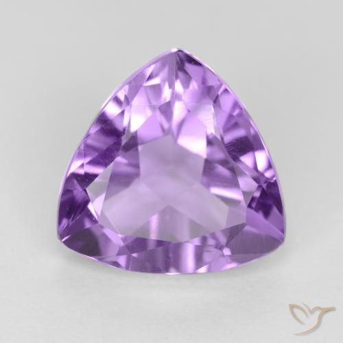 3.00ct Natürlicher Mittelviolett Amethyst, Trillion, VS