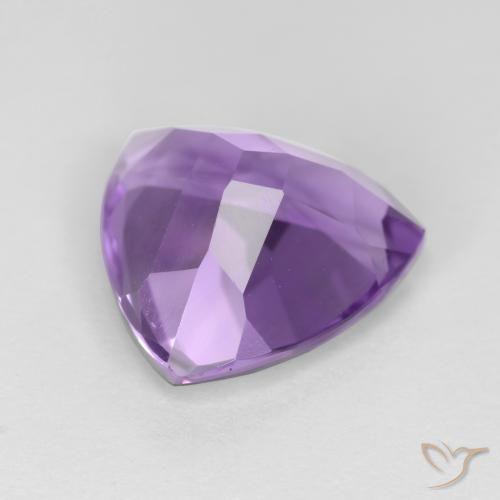 9,17 ctw natürlicher Mittelviolett Amethyst, Trillion, VS