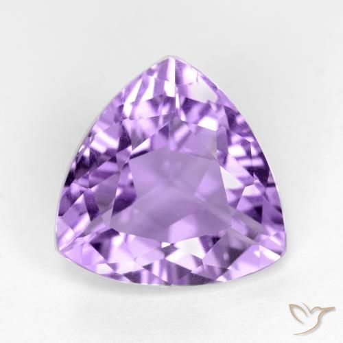 2.65ct Natürlicher Mittelviolett Amethyst, Trillion, VS