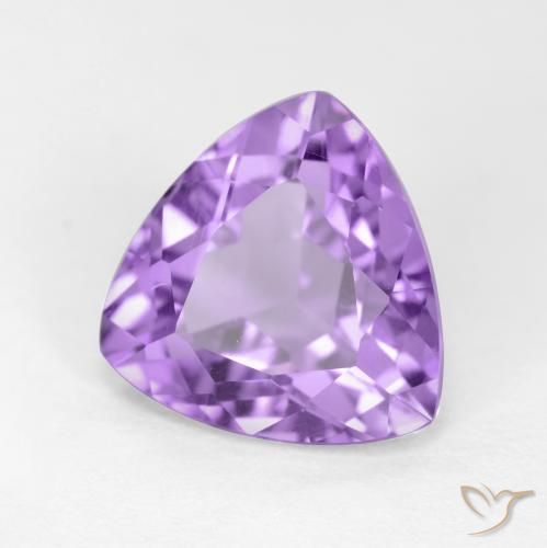 9,17 ctw natürlicher Rosaig-violett Amethyst, Trillion, VS
