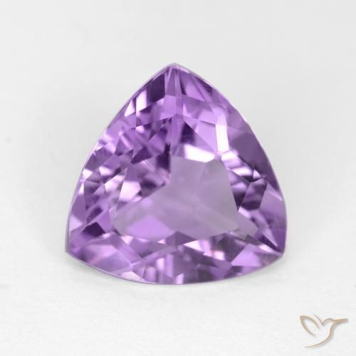 2.41ct Natürlicher Mittelviolett Amethyst, Trillion, VS