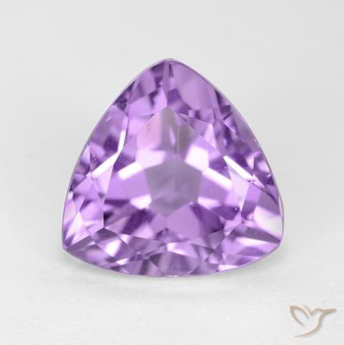 3.10ct Natürlicher Rosaig-violett Amethyst, Trillion, VS