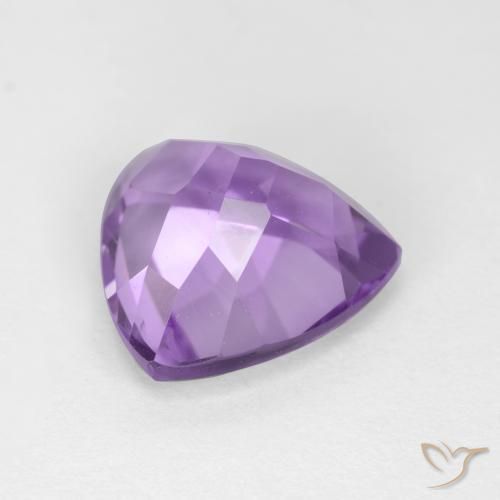 9,17 ctw natürlicher Rosaig-violett Amethyst, Trillion, VS