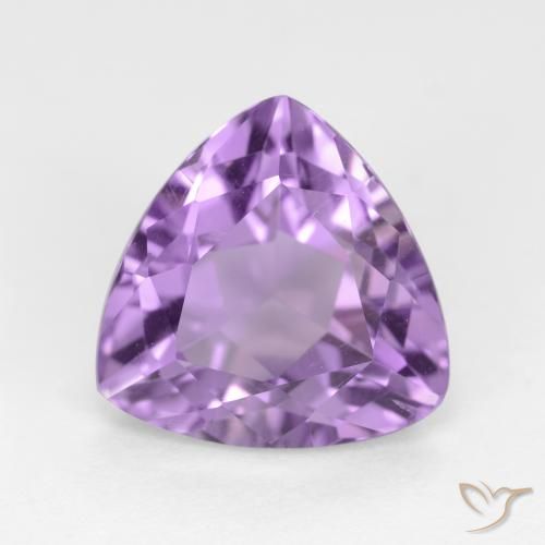 2.94ct Natürlicher Mittelviolett Amethyst, Trillion, VS
