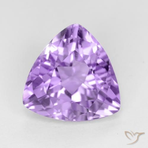 2.76ct Natürlicher Mittelviolett Amethyst, Trillion, VVS-VS