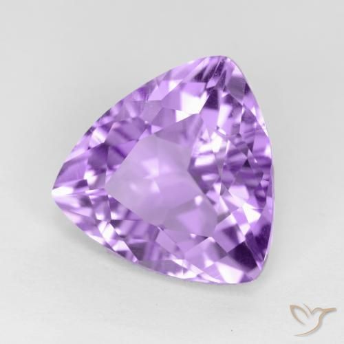 9,17 ctw natürlicher Mittelviolett Amethyst, Trillion, VVS-VS