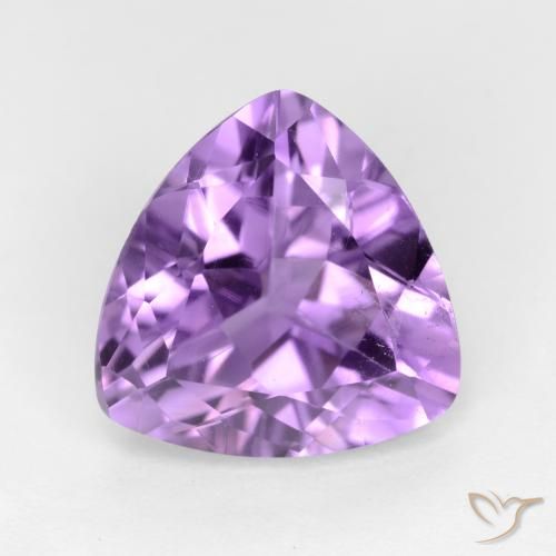 2.66ct Natürlicher tiefviolett Amethyst, Trillion, VS