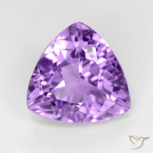 2.97ct Natürlicher tiefviolett Amethyst, Trillion, VS