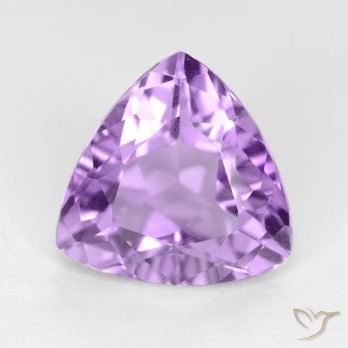 2.86ct Natürlicher Mittelviolett Amethyst, Trillion, VS