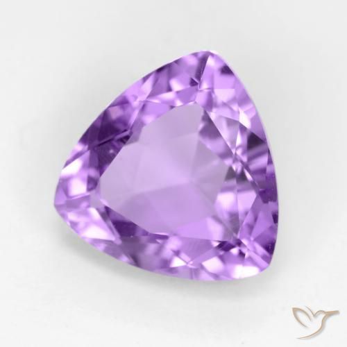 9,17 ctw natürlicher Mittelviolett Amethyst, Trillion, VVS-VS