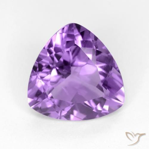 2.55ct Natürlicher Intensives Violett Amethyst, Trillion, VS