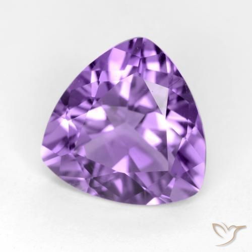 9,17 ctw natürlicher Intensives Violett Amethyst, Trillion, VS